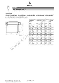 B43867A4336M Datasheet Page 20