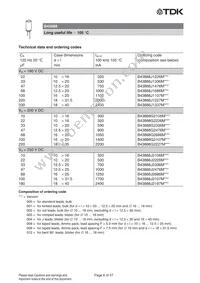 B43888A1476M000 Datasheet Page 6