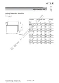 B43888A1476M000 Datasheet Page 19