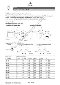 B43888P2686M000 Datasheet Page 16