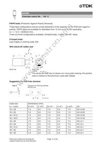 B43890C5226M000 Datasheet Page 14