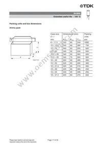 B43890C5226M003 Datasheet Page 17