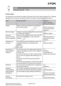 B43890C5226M003 Datasheet Page 20