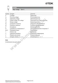 B43896C2147M Datasheet Page 22