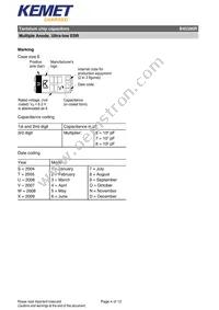 B45396R0108K509V10 Datasheet Page 4