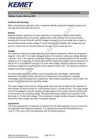 B45396R0108K509V10 Datasheet Page 10