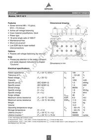 B48621A7105Q018 Datasheet Page 2