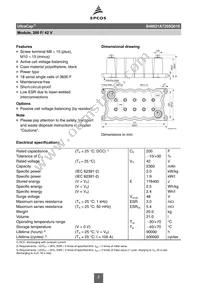 B48621A7205Q018 Datasheet Page 2