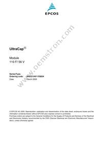 B48621A9115Q024 Datasheet Cover