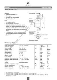 B49410B2186Q000 Datasheet Page 2