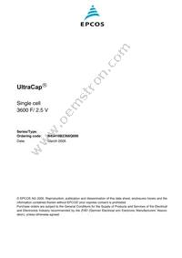 B49410B2366Q000 Datasheet Cover