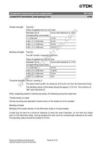 B57164K0330K052 Datasheet Page 22