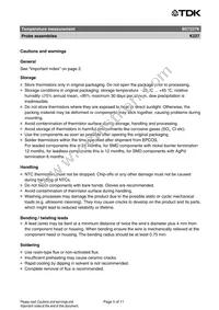 B57227K112J3 Datasheet Page 5