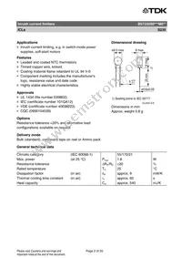 B57235S0479M000 Datasheet Page 2