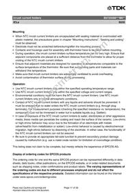 B57235S0479M000 Datasheet Page 17