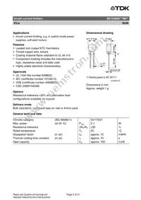 B57236S0309M051 Datasheet Page 2