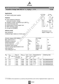 B57236S259L51 Datasheet Cover