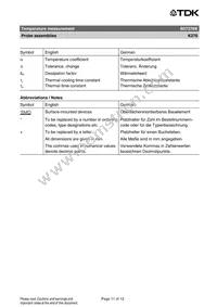 B57276K0482A009 Datasheet Page 11