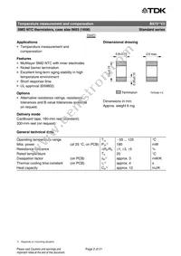 B57311V2331H60 Datasheet Page 2