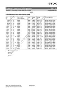 B57311V2331H60 Datasheet Page 3