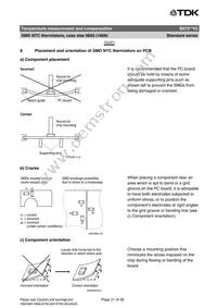 B57321V2103K060 Datasheet Page 21