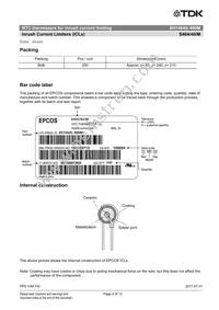 B57464S0400M000 Datasheet Page 9