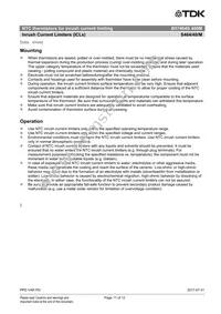 B57464S0400M000 Datasheet Page 11