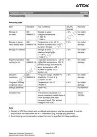 B57500M0103A005 Datasheet Page 3