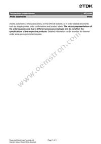 B57500M0103A005 Datasheet Page 7