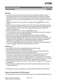 B57501K0682A002 Datasheet Page 7