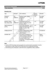 B57514K0493A001 Datasheet Page 3