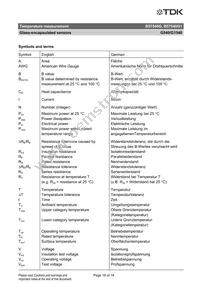 B57540G1303F000 Datasheet Page 16