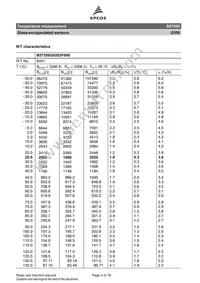 B57550G0104F000 Datasheet Page 4