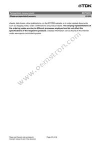 B57550G1203G000 Datasheet Page 22