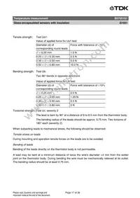 B57551G1103G005 Datasheet Page 17