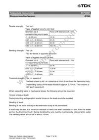 B57560G1104G000 Datasheet Page 17