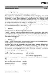 B57560G1104G000 Datasheet Page 18