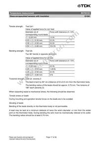 B57561G1103G005 Datasheet Page 17