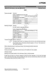 B57620C5223J062 Datasheet Page 18