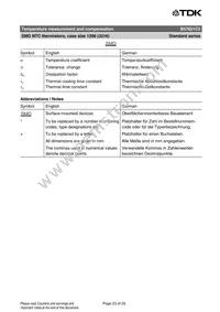 B57621C5103K062 Datasheet Page 23