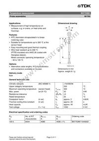 B57703M1104A002 Datasheet Page 2