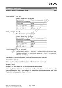 B57863S0303G040 Datasheet Page 12