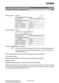 B57885S0303F000 Datasheet Page 19