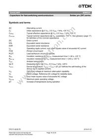 B58033I7106M001 Datasheet Page 16