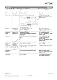 B58035U7155M062 Datasheet Page 17