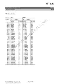 B58100A598A Datasheet Page 4