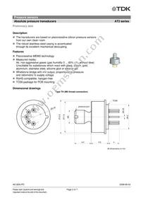 B58610T4600A006 Datasheet Page 2