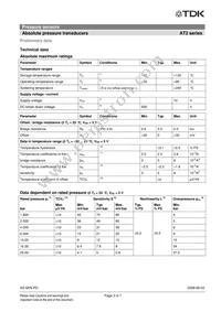 B58610T4600A006 Datasheet Page 3