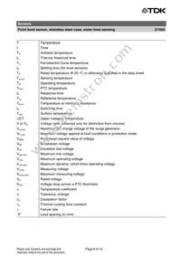 B59050D1100B040 Datasheet Page 8