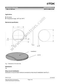 B59070Z0285D120 Datasheet Page 2